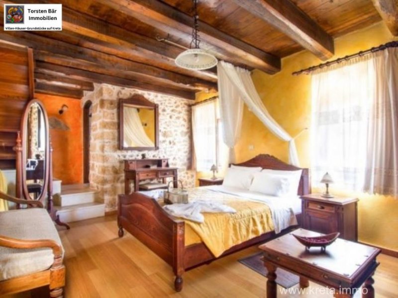 Samonas Kreta, Samonas Steinvilla "Orange Villa" 81,16m² Wfl. Pool Meerblick Haus kaufen